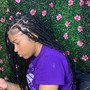 Boho/ Goddess locs ( human hair )