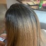 Micro link weft sew in