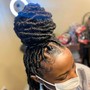 Medium Soft Knotless Locs