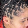 Small Knotless Braids