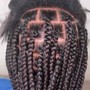 4-6 cornrows