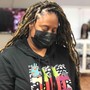 Distressed Locs hair included