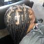 Feedin cornrow style