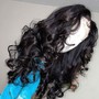 Custom 22”closure  wig with install