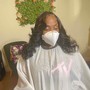 Custom 22”closure  wig with install