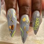 Design- Nail Art on 10 nails