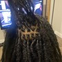 Loc Wash, Retwist, and Style Package