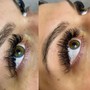 Eyelash lift and tint