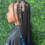 Kid's Braids/ cornrows with hair added