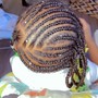 Kiddie style Jumbo lemonade braids