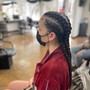 Large Feed-In Braids (4-6)