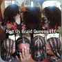 Pop Smoke Braids (8 Braids) No Weave Added ($50.00 deposit)