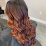 Women's blow out and style