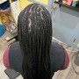 Large Knotless Braids