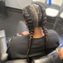 Braid down for wig