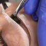 Eye brow tinting