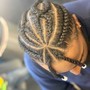 Men Braids (4-8 braids)