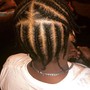 Individual knotless  Braids