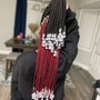 Large Boho Box Braids