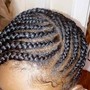 Kid's Braids with hair