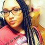 Knotless Braids Touch Up (Medium)