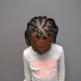 Kid's natural hair ponytails