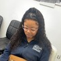 Closure wig install