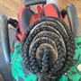 Kids Cornrows (natural hair)