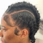 frontal ponytail