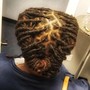 Men's Cornrows 2-4 braids