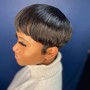 Relaxer Retouch/w/style/ moisture treatment