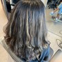 Balayage or Ombre Partial Highlights