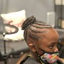 Cornrow Braided Ponytail