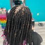 Box Braids Over Locs