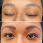 Eyebrow Lamination with Wax and Trim