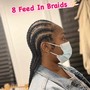 Medium Knotless Braids