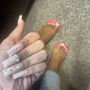 Long Acrylic Nails