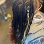 Medium bohemian knotless or regular Box Braids