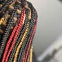 Knotless braids- Medium