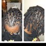 Loc Retwist-Shaved Sides