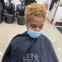 Double Process Color (short pixie/cesar cuts only)