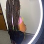 Large Goddess Box Braids