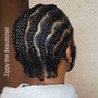 Men's/ women Cornrows without extensions