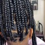 Med/Small Knotless Box Braids