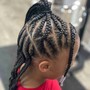 Kids Natural Hair Braided Style (7-younger)