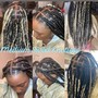 Kids Knotless Braids(Med size)