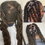 BOX BRAID TAKEDOWN ( no wash) Large | Medium | Small