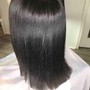 Silk Press with Deep Conditioning & Trim