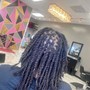 Loc two strand twist/ styling