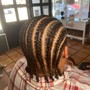 Kid's Jumbo Knotless Braids